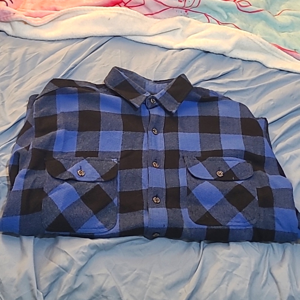 Nice flannel shirt made by still water supply company,  in great condition